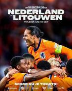 Nederland litouwen 8 tickets 2025!, Tickets en Kaartjes