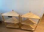 Ikea bamboe badkamerkasten (ook per stuk te koop), Huis en Inrichting, Badkamer | Badkamermeubels, Ophalen, 50 tot 100 cm, Zo goed als nieuw