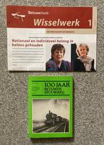 Drie publicaties over spoor door de Betuwe, Ophalen of Verzenden, Trein, Boek of Tijdschrift