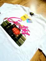 Corteiz white no time for luv T-shirt T tshirt, Ophalen of Verzenden, Nieuw, Wit