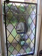 Glas in lood, Ophalen, Gevelraam of Ruit, Minder dan 80 cm, Glas in lood