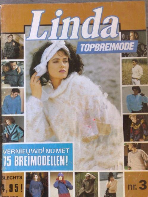 Linda top briemode nr: 3 , (75 breimodellen), Hobby en Vrije tijd, Breien en Haken, Gebruikt, Breien, Patroon of Boek, Verzenden