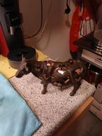 Antieke/ vintage  cats.iron Bull.cow .Japanse  lantaarn meta, Huis en Inrichting, Ophalen of Verzenden, Zo goed als nieuw, Overige materialen