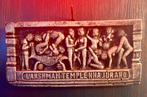 Wandbordje 18+Yoga “Lakshman Temple Khajuraho” (20x10x1,5cm), Antiek en Kunst, Ophalen of Verzenden