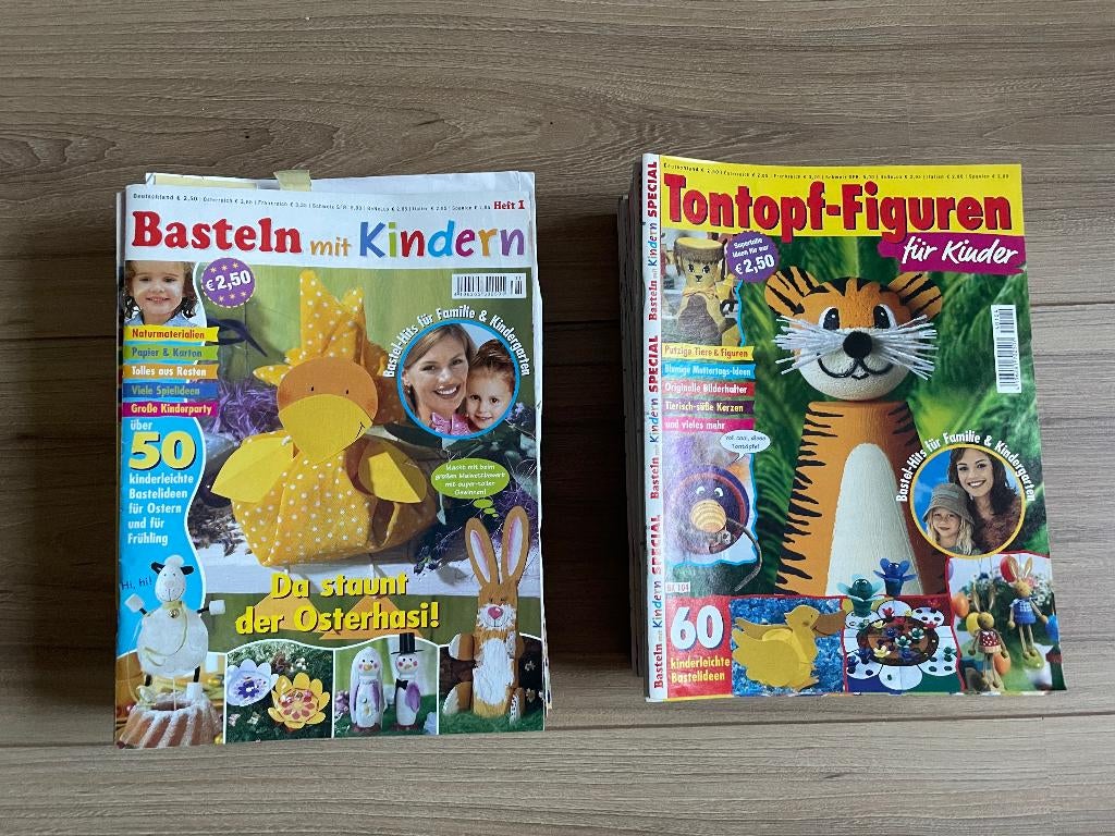 Knutsel tijdschriften voor jong en oud – Duitstalig, Ophalen, Gebruikt, Overige typen