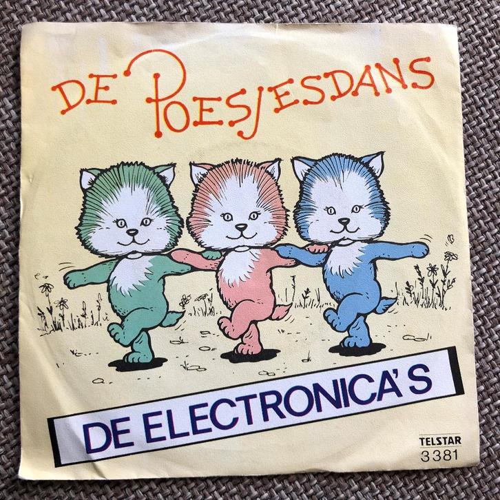 Vinyl Singeltje De Electronica's De Poesjesdans € 2,50, Cd's en Dvd's, Vinyl Singles, Zo goed als nieuw, Single, Nederlandstalig