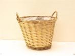 rieten mand 33569, Huis en Inrichting, Woonaccessoires | Schalen en Manden, Ophalen of Verzenden, Gebruikt, Rond, Riet