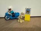 Lego Duplo Motor met Hondje - Compleet, Kinderen en Baby's, Speelgoed | Duplo en Lego, Ophalen, Zo goed als nieuw, Complete set