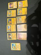 Pokemon kaarten. Pikachu, Raichu en pichu, Ophalen, Gebruikt