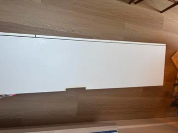 Besta tv meubel ikea wit 180x42x38 - afbeelding 2