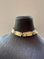 14K gouden Versace-stijl massief armband, Sieraden, Tassen en Uiterlijk, Armbanden, Ophalen of Verzenden, Nieuw, Goud