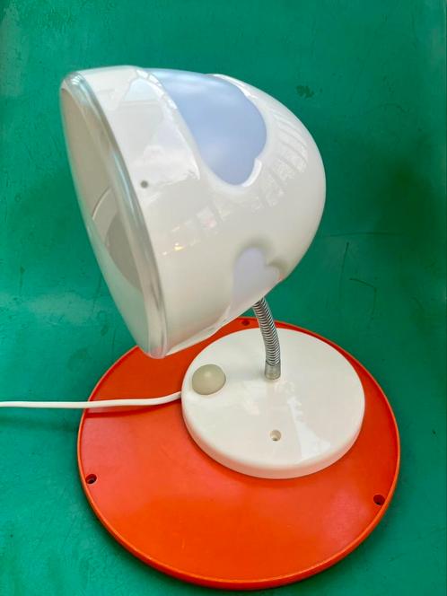 Vintage IKEA lamp wolk wit chrome SKOJIG, Huis en Inrichting, Lampen | Wandlampen, Zo goed als nieuw, Kunststof, Metaal, Ophalen of Verzenden