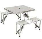 Opvouwbare weersbestendige picknicktafel bo-camp, Ophalen of Verzenden, Zo goed als nieuw, Campingtafel