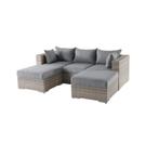 Mooie loungeset, Ophalen, Bank, 3 zitplaatsen, Loungeset