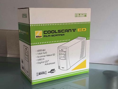 Nikon Coolscan V LS-50 ED film scanner, Audio, Tv en Foto, Fotocamera's Analoog, Zo goed als nieuw, Spiegelreflex, Nikon, Ophalen of Verzenden