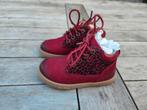 Bordeaux rood hoge veterschoenen maat 23, Ophalen of Verzenden, Nieuw