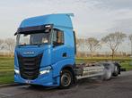 IVECO S-WAY AS260S46 6x2*4 lng gas, Auto's, Vrachtwagens, Automaat, 460 pk, Euro 6, Blauw