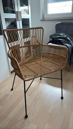 Rotan stoel als nieuw, Ophalen, Zo goed als nieuw, Bruin, Eén