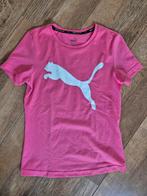 Puma sport t shirt korte mouw roze maat 134 140, Ophalen of Verzenden, Zo goed als nieuw, Meisje, Sport- of Zwemkleding