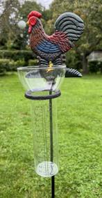 Regenmeter Haan, Kippen, Gietijzer, tuinobject, Robanjer, Nieuw, Ophalen of Verzenden, Harmelen