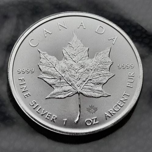 2025 Canada 1 oz zilveren Maple Leaf, Postzegels en Munten, Munten | Amerika, Losse munt, Noord-Amerika, Zilver, Ophalen of Verzenden