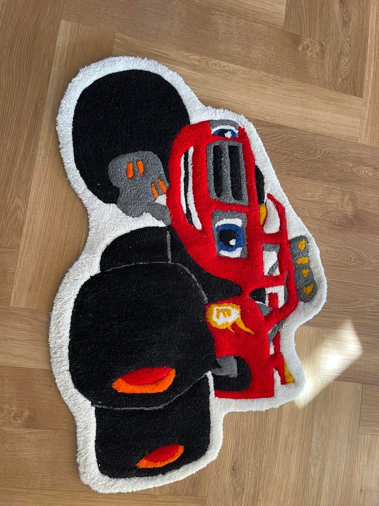 Blaze en de monsterwielen mat, Ophalen of Verzenden, Zo goed als nieuw, Rechthoekig, 50 tot 100 cm