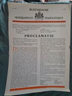 Editie van de Nederlandse Staatscourant zondag 6 mei 1945., Ophalen of Verzenden, Nederland, Boek of Tijdschrift