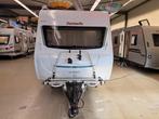 Dethleffs C'Joy 460 LE +mover+luifel+fietsendrager, Caravans en Kamperen, Standaardzit, Bedrijf, Dethleffs, 5 tot 6 meter