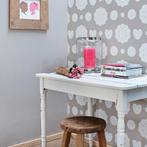 Lief! Lifestyle Behang - Nieuw!, Huis en Inrichting, Stoffering | Behang, Ophalen of Verzenden, Minder dan 10 m², Grijs, Kindvriendelijk
