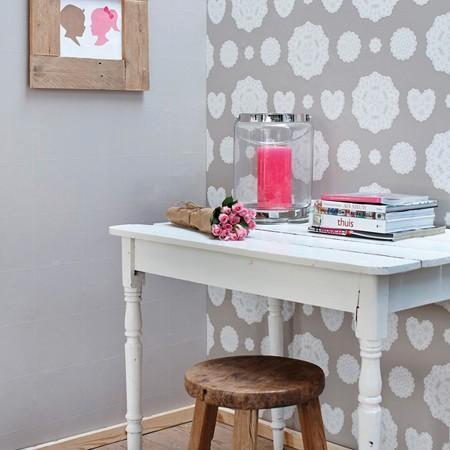 Lief! Lifestyle Behang - Nieuw!, Huis en Inrichting, Stoffering | Behang, Wit, Grijs, minder dan 10 m², Ophalen of Verzenden