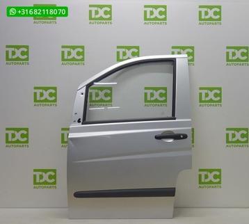 Mercedes Vito W639 ('03-'14) Voorportier links zilvergrijs beschikbaar voor biedingen