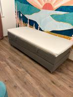 Boxspring Espevar, Hovag matras, topper Tussoy, Ophalen, 90 cm, Eenpersoons, Zo goed als nieuw