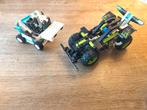 Heftruck en opwintbare raceauto, Ophalen of Verzenden, Zo goed als nieuw, Complete set, Lego