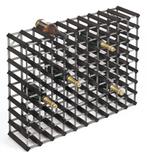 Wijnrek Wijnrek RTA Verzinkt Staal 90 Flessen Black Ash, Huis en Inrichting, Woonaccessoires | Wijnrekken, Ophalen, Zo goed als nieuw