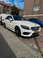 Mercedes-Benz C-Klasse C180 1.6 115KW Aut7 Estate 2014 Wit, Auto's, Automaat, 745 kg, Achterwielaandrijving, Wit