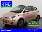 Fiat 500C Icon 42 kWh | Navigatie | Apple Carplay | Parkeers, Auto's, Fiat, 12 maanden, Stof, Gebruikt, 118 pk