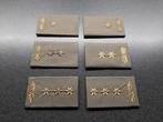 Officiers  rangen/  Majoor -  Luit Kol  - Kolonel  / 3sets, Verzamelen, Militaria | Algemeen, Ophalen of Verzenden, Landmacht