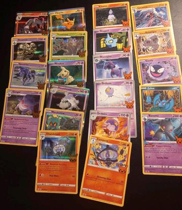 Pokemonkaartjes. Trick or Trade. Incl Holos beschikbaar voor biedingen