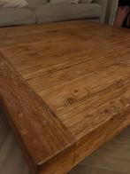 Teakhouten Salontafel 100x100cm, Huis en Inrichting, Tafels | Salontafels, Ophalen, Gebruikt, 100 tot 150 cm, Minder dan 50 cm