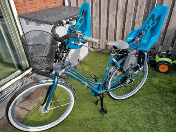 Mama fiets Cortina roots met fietszitjes Bobike beschikbaar voor biedingen