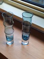 Set van twee blauwe bamboevazen,Bo Borgstrom   29 cm, Ophalen of Verzenden