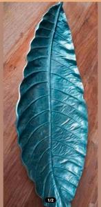 Decoratief blad, ca. 40 cm, Ophalen of Verzenden, Gebruikt, Overige vormen, Overige materialen