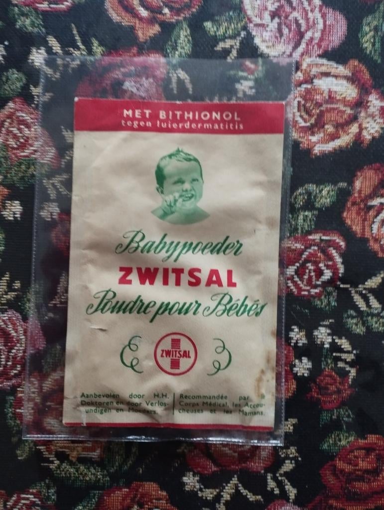 Vintage Zwitsal Babypoeder - Zeldzaam!, Ophalen of Verzenden, Gebruikt