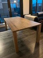 Eettafel hout 210x100, Huis en Inrichting, Tafels | Eettafels, Ophalen, 100 tot 150 cm, Eikenhout, 200 cm of meer