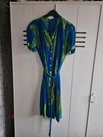 Fabienne chapot jurk maat s blauw groen palm, Kleding | Dames, Jurken, Blauw, Ophalen of Verzenden, Zo goed als nieuw, Maat 36 (S)