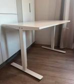 IKEA Skarsta zit-sta bureau wit 120 x 80, Huis en Inrichting, Bureaus, Ophalen, Zo goed als nieuw