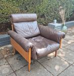 Vintage Haimi loungestoel Ateljee Yrjö Kukkapuro Finland '60, Ophalen, Gebruikt, Leer
