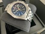 Breitling chronomat 44 b01 flying fish AB0110 complete set, Sieraden, Tassen en Uiterlijk, Ophalen, Staal, Staal, Breitling