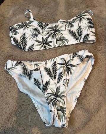 Bikini maat 158, 13 jaar, palmbomen print beschikbaar voor biedingen