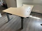 bureau in hoogte verstelbaar 160 x 120, Ophalen, In hoogte verstelbaar, Zo goed als nieuw, Bureau